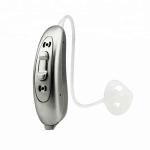 Black Open Fit Behind The Ear Hearing Aids That Connects To Phone