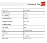 High Speed Hair Dryer Brushless DC Motor