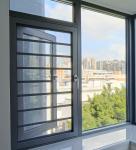 Customizable 1.2mm Aluminum Casement Swing Window Modern Design
