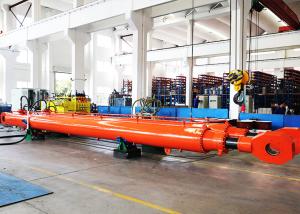 Quality 11m Dam Deep Hole Large Bore Hydraulic Cylinders Radial Gate 1000KN wholesale