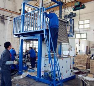 Quality Rotate 360 Degrees Extrusion Blown Film Machine , Multi Layer Pvc Film Machine wholesale