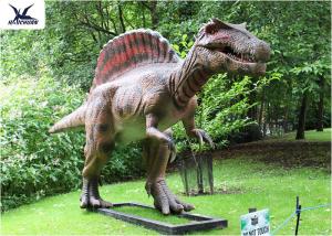 Quality Vivid Moving Dinosaur Lawn Decorations Animatronic Handmade Withforeleg Movement wholesale
