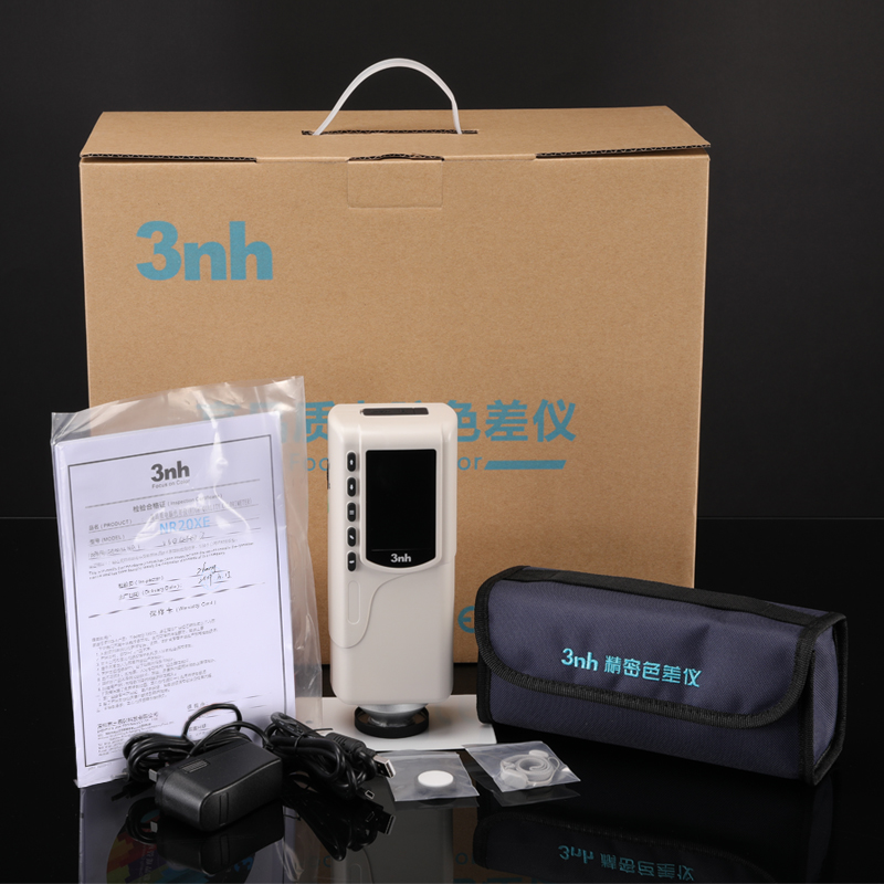 45/0 Food Tomato Potato Colorimeter Color Difference Meter for Color Measurement 3nh NR20XE with 20mm large aperture