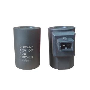 Quality Excavator Solenoid Valve Coil 280151 24VDC 17W 280249 12VDC 17W wholesale