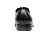 Flats Mens Black Oxford Shoes Comfortable Insole Lacing Business Dress Shoes