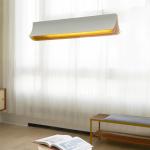 Modern LED long Luxury chandelier restaurant Dining room office Respiro