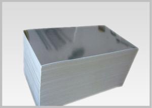 Quality 85gsm Wet Stength Silver Vacuum Metallized Paper For Can Label wholesale