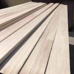 Paulownia Furniture Wood Strip Prices with Length 2000mm/2440mm/2500mm/3050mm