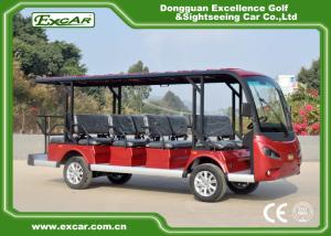 Quality Fashion 14 Person Electric Sightseeing Bus , Max forward speed 45km/h wholesale
