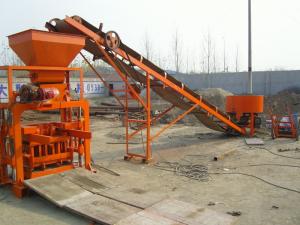 Quality Hollow Block Paver Mini Block Making Machine for India Market 40-1 Interlocking Blocks wholesale