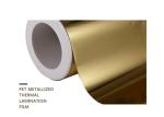 Gold Metallized PET Film For Laminated Paper Suitable For Laminating Machines