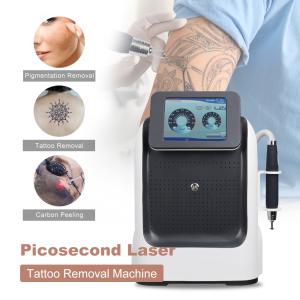 Quality Professional Portbale Picosecond Pico Laser Tattoo Removal Machine 532 1065nm Carbon Peel Skin Whitening Machine wholesale