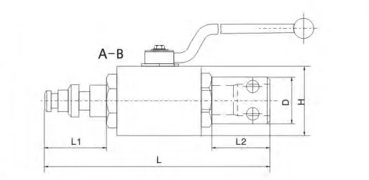 Stainless Steel Hydraulic High Pressure Mining Ball Valve 1/4"-11/4" for Gas/Water/Oil