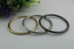 India Market Hot Sales 6 MM Thickness Welded Wire Iron Metal Round Buckles With