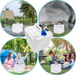 Water Container 2.6 Gallon BPA Free, Emergency Water Storage Containers With