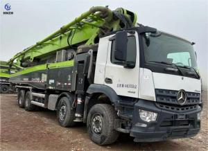 Quality 2021 Second Hand Zoomlion Pump Truck ZLJ5442THBBE 59X-6RZ Cement Transport Equipment 59M For Sale wholesale