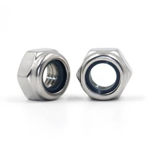 Quality Galvanized Customized Hex Nylon Lock Nut For Imperial Inch Measurement wholesale