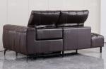BN Italian Minimalist Living Room Electric Function Genuine Leather Sofa Home