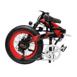 Lankeleisi 20 Inch Folding Electric Bike X2000 Plus Fat Tire Ebike
