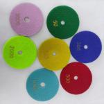 100mm Resin and Diamond Granite Marble Stone Floor Polishing Pad for Wet Dry