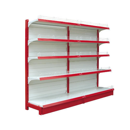 Eco Friendly Supermarket Display Shelving Supermarket Display Stands Corrosion Protection