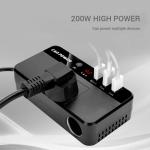 200W Truck Car Inverter DC 24V 12V to AC 220V Converter Power Charger Adapter