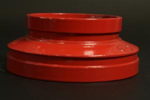 Quality XGQT07-159x114-2.5 Flanged Concentric Reducer Ductile Iron Grooved wholesale