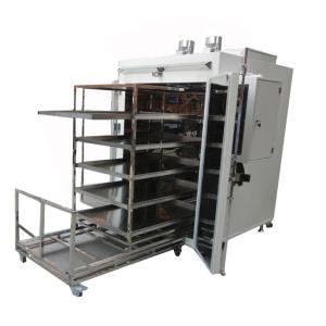 Quality LIYI Double Door Forced Air Drying Oven With Moving Cart And Trays LY-6120 wholesale
