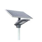 Rainproof Structure Solar Powered LED Street Light 50w Aluminum For Garden /