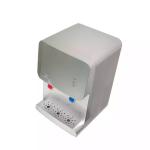 Plastic ABS Desktop Water Cooler Dispenser Silver Painting 112W Cooling