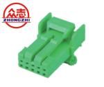 Plastic Green Automotive Male And Female Connectors 5 Pins TS16949 Approved