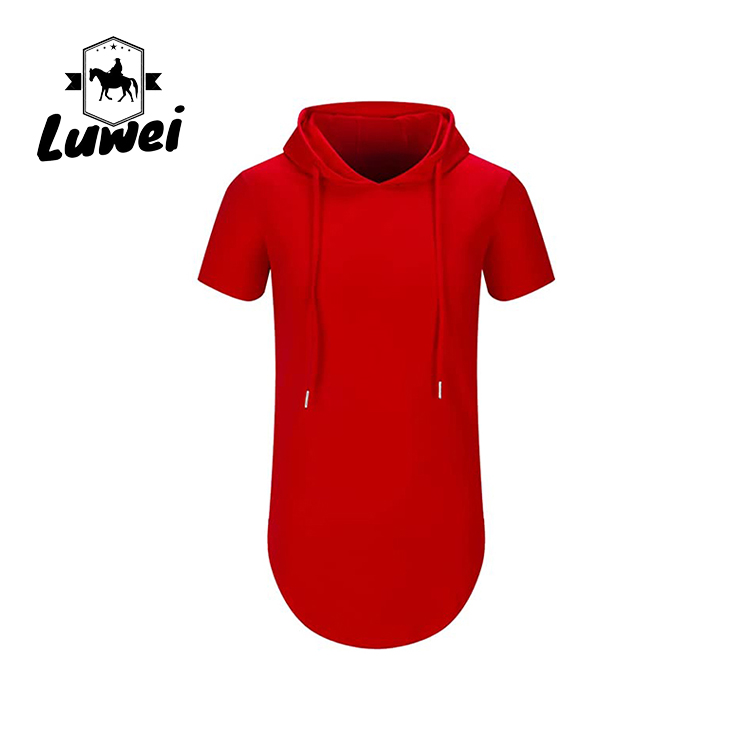 Over Size Knitted Hip Hop Mens Gym Short Sleeve Streetwear Clothing Blank Long Pullover Men Hoodies & Sweatshirt