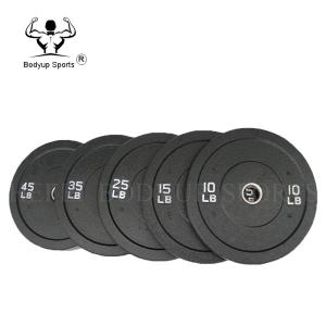 Quality 51mm Diameter Hi Temp Bumper Plates , Bumper Weight Plates With Custom Logo wholesale