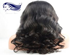 Quality Lace Front Full Wigs Human Hair / Remy Front Lace Wigs With Baby Hair wholesale