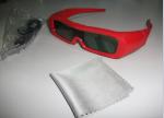 Universal Plastic 3D Glasses Active Shutter , Anaglyph 3D Glasses