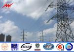 Customized Tapered Tubular Steel Electric Power Pole Structures , ISO9001