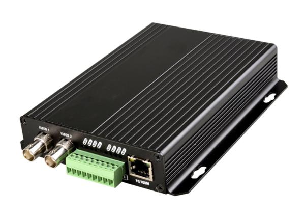 2ch Video Digital Fiber Converter 20km Single Mode Single Fiber for Analog