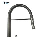 Single Handle 360 Pull Down Stainless Steel Faucet