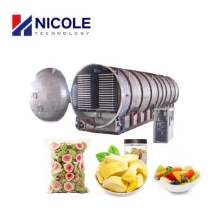 Quality Industrial Low Temperature Lyophilizer Vacuum Freeze Drying Machine PLC Control wholesale