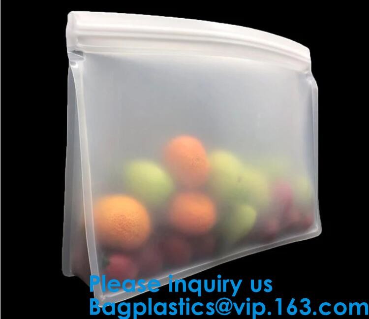 Large Capacity Leakproof Reusable Double Zip lockk Peva Sandwich Snack Bags,EASY SEAL SLIDER,Eco-friendly manufacturers
