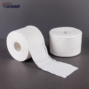 Quality Spunlace Disposable Microfiber Cloths Nonwoven 80GSM Disposable Face Cleaning Towel wholesale