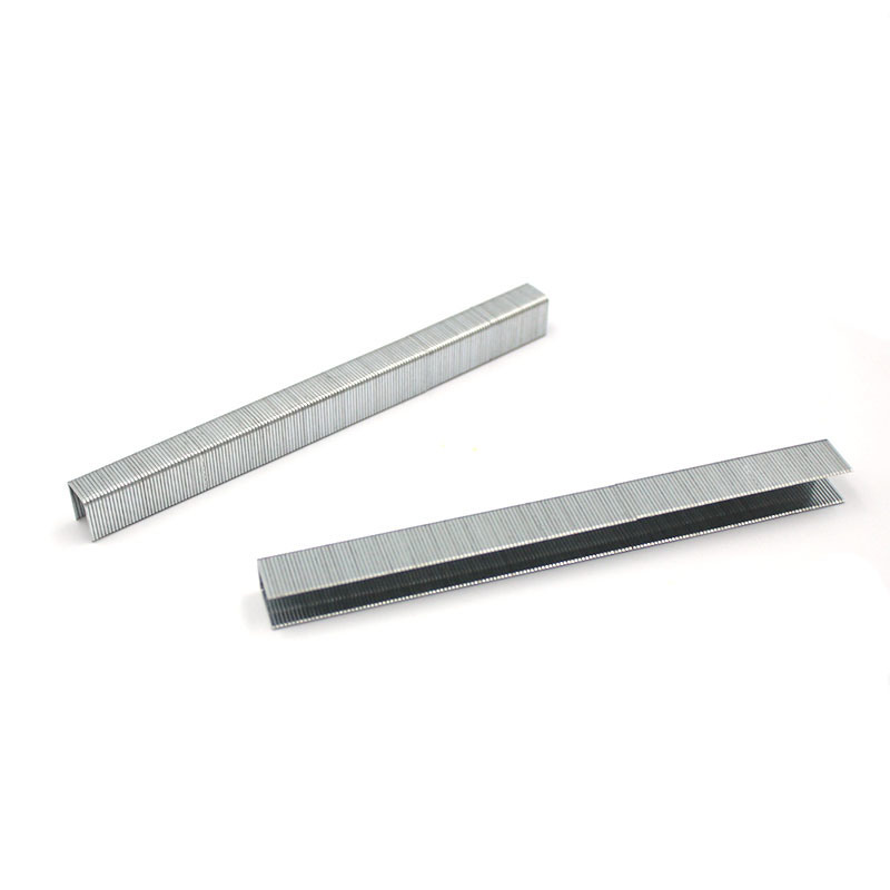22 Gauge Staple 3/8 Crown 8mm Air Pneumatic Staple 7108 Furniture Decoration