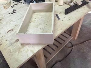 Quality Poplar/Paulownia dovetail drawer components Solid wooden drawer for cabinet, furniture. Solid wood furniture parts wholesale