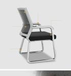 Height-Adjustable Lift Chair for Home Office Conference Student Dormitory