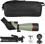 BAK4 Prism Sniper Spotting Scope 20-60X80 HD For Birding Spotting Wildlife