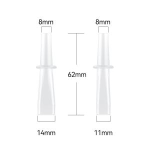 Quality Good Standard White Breathalyzer Disposable Mouthpieces / Blowpipe For Various Machines wholesale