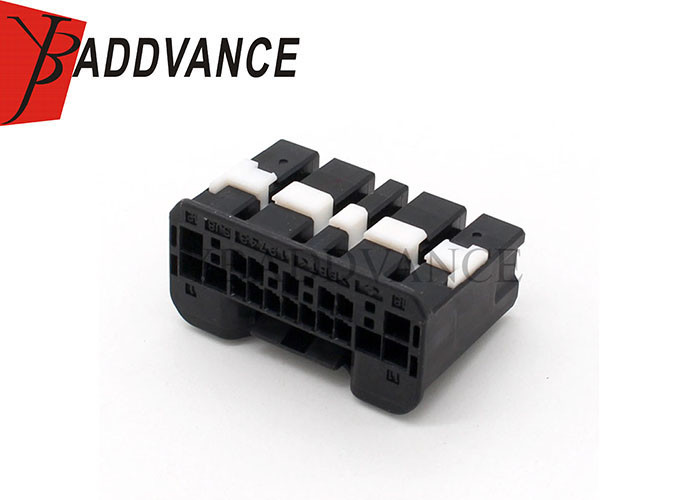 Unsealed Black Housing 18 Pin 18-1-12 Tyco AMP Connectors