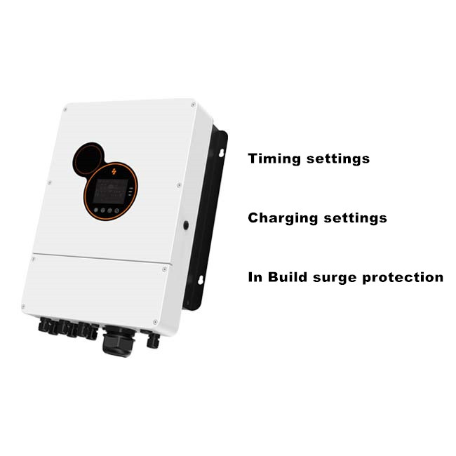 Solar 5500W Hybrid MPPT Solar Inverter PV 500V Input AC 220/230V OutPut