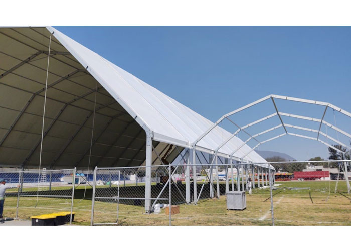 Flame Resistant Outdoor Polygon Party Tent For 5000 People