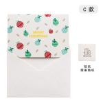 12g PMS Happy Christmas Christian Greeting Cards With Envelopes